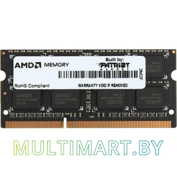 Оперативная память AMD Radeon Entertainment 2GB DDR3 SO-DIMM (R532G1601S1S-UO)